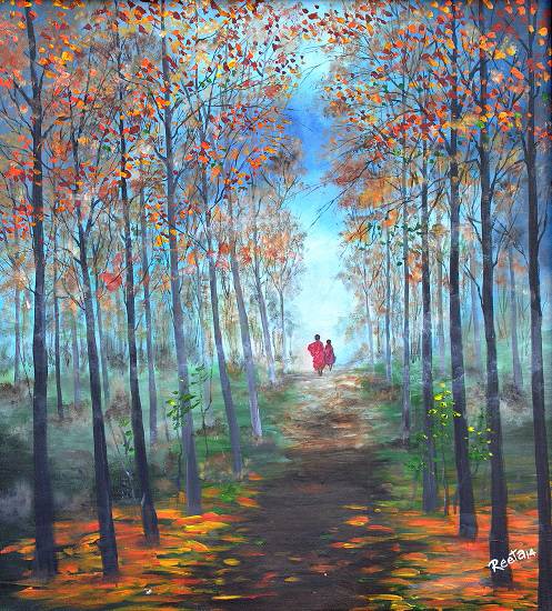 Painting by Reeta Desai - Drawn