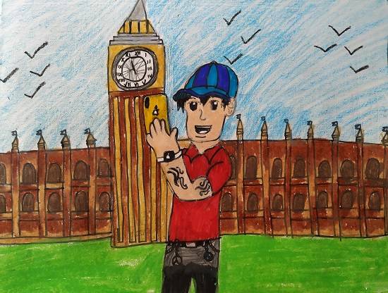 Painting by Indraneel Naik - My Trip