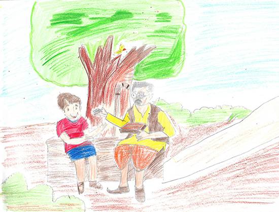 Painting by Isha Bhattacharjee - Life Skill