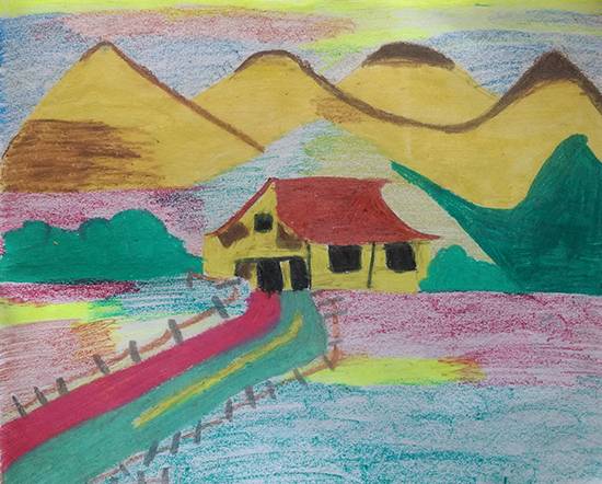 Painting by Ishita Mayur Patil - Summer