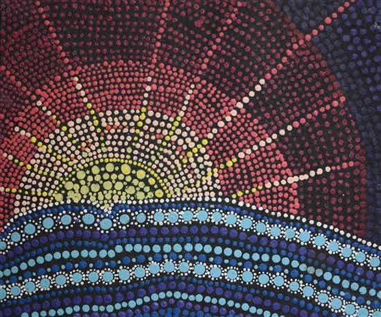 Painting by J S Anshika - Sunrise