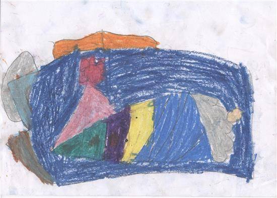 Painting by Muddsir Jalal Ansari - Abstract