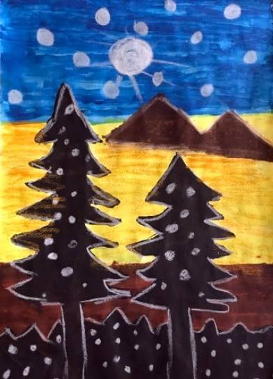 Painting by Ruhani Sarit Haria - Nature