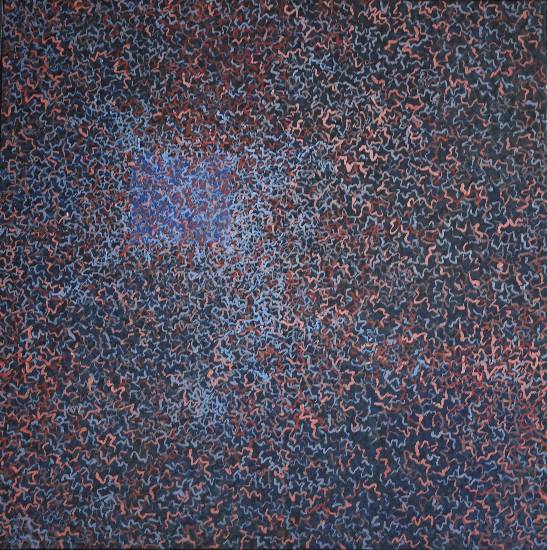 Painting by Niteen Gupte - Surface Poem - 11