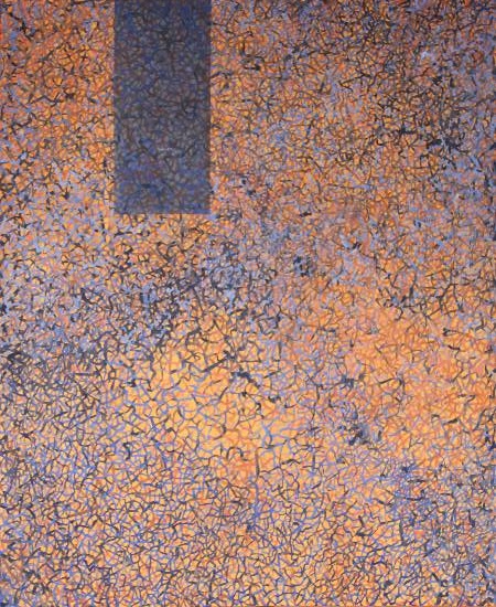 Painting by Niteen Gupte - Surface Poem - 10