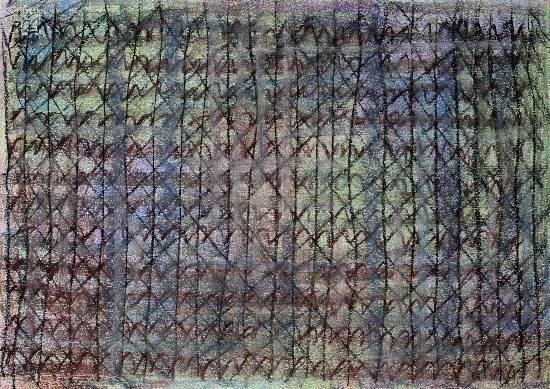 Painting by Niteen Gupte - Surface Poem - 8