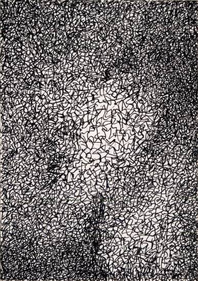 Painting by Niteen Gupte - Surface Poem - 7