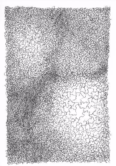 Painting by Niteen Gupte - Surface Poem - 4