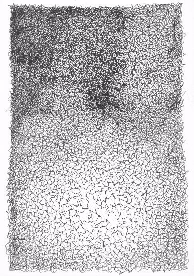 Painting by Niteen Gupte - Surface Poem - 3