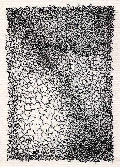 Painting by Niteen Gupte - Surface Poem - 2