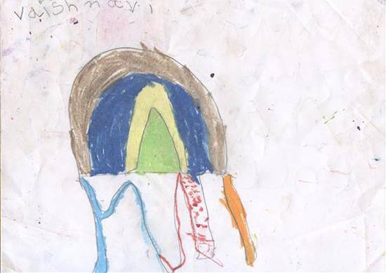 Painting by Vaishnavi Dhanaji Galande - Abstract