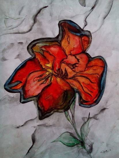 Painting by Nisha Sah Gangola - Untitled - 2