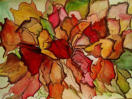 Painting by Nisha Sah Gangola - Untitled - 3