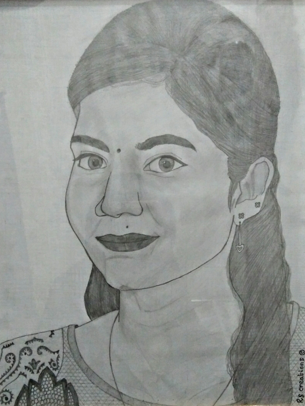 Artwork by Vattam Rajesh - Divya Rani