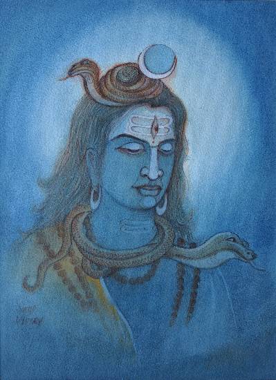 Painting by Natubhai Mistry - Untitled - 53