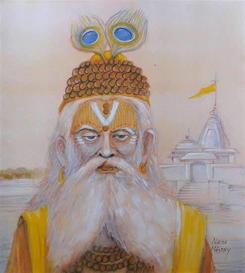 Painting by Natubhai Mistry - Untitled - 49