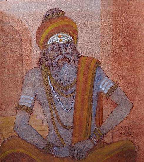 Painting by Natubhai Mistry - Untitled - 45