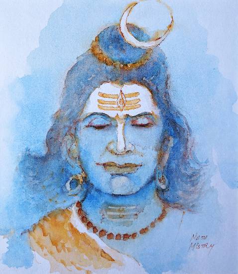 Painting by Natubhai Mistry - Untitled - 18