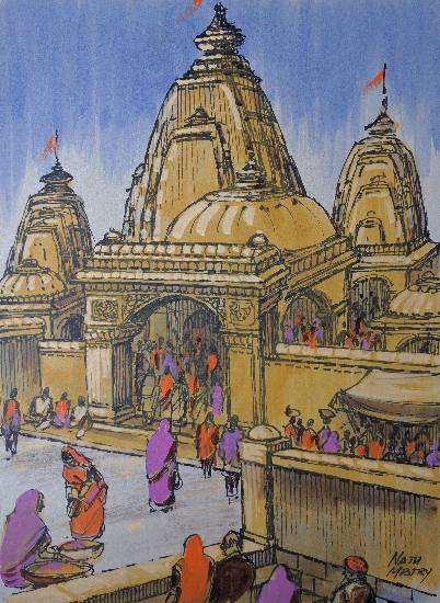 Painting by Natubhai Mistry - Untitled - 88