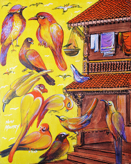 Painting by Natubhai Mistry - Untitled - 75