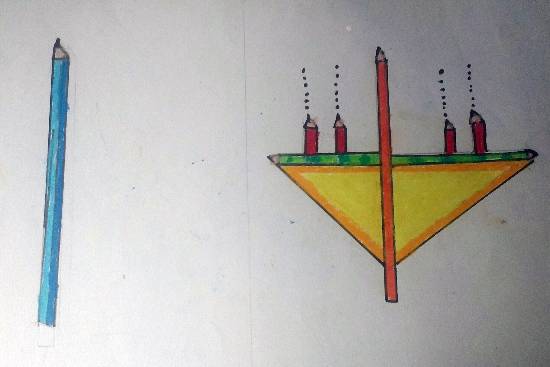 Painting by Mihir Shriram Sathe - Pencil jet plain