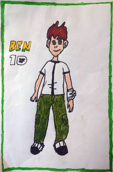Painting by Mihir Shriram Sathe - Ben 10