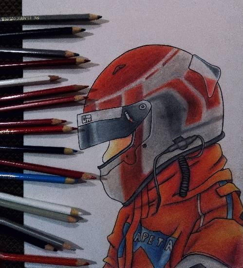 Painting by Pranav Tyagi - Taira Capeta