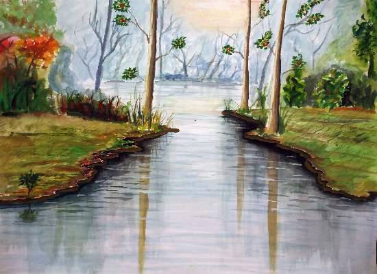 Painting by Gaurav Gajanan Nimaje - Nature