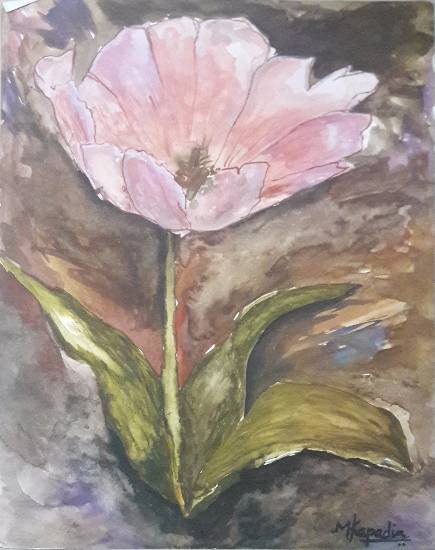 Painting by Mariya Kapadia - Flower