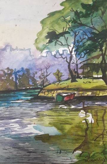 Painting by Mariya Kapadia - Nature