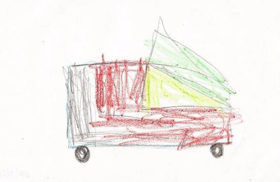 Painting by Nabhas Prashant Bangal - Gadi