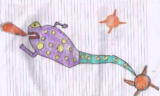 Painting by Nabhas Prashant Bangal - Animal