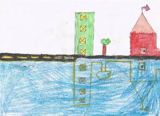 Painting by Nabhas Prashant Bangal - Reflections