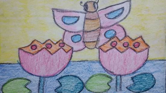 Painting by Navya Harendra Mishra - Lotuses