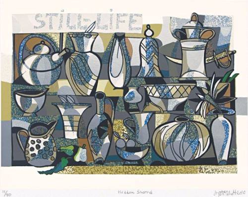 Limited Edition Print by Jyoti Bhatt - Hidden Sword