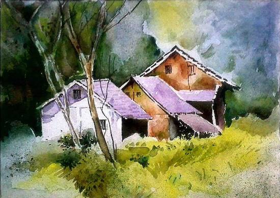 Painting by Rachana Palkar - Untitled - 3