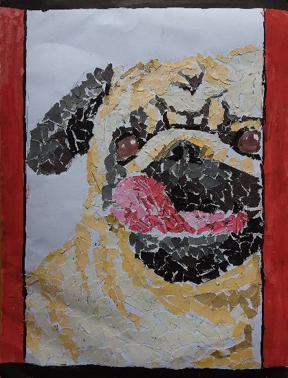 Painting by Tarunpreet Singh - My Dog