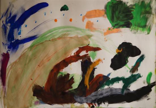 Painting by Keya Potkar - Fantasy Land