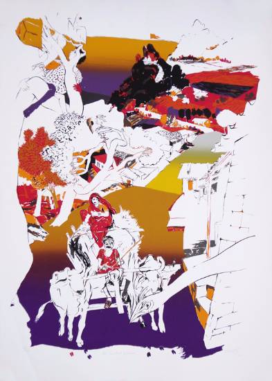 Paintings by Nabibakhsh Mansoori - An Excellent Evening