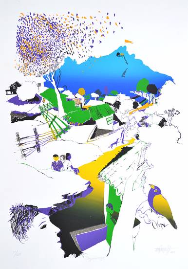 Limited Edition Print by Nabibakhsh Mansoori - Pilgrimage