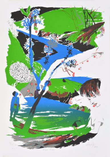 Limited Edition Print by Nabibakhsh Mansoori - Ripe Red