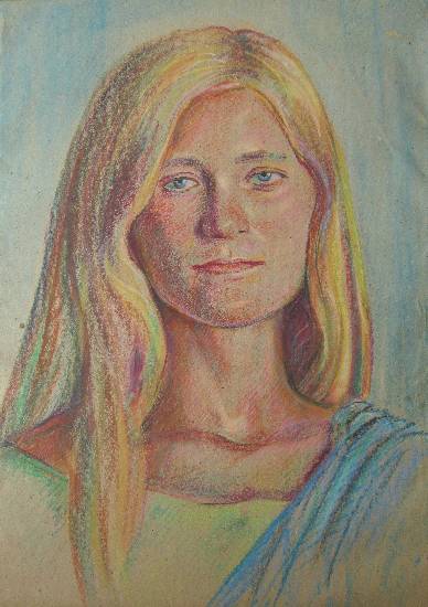 Painting by H C Rai - Mellissa