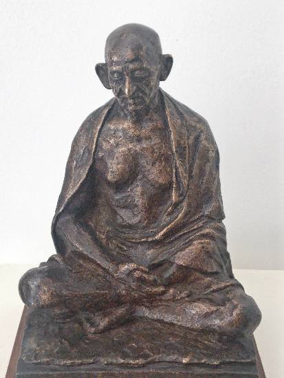 Sculpture by Sadashiv Sathe - Mahatma Gandhi