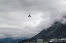 Back to Cruise Ship docked at Juneau, Photo by Anupama Tiku Dhar