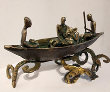 Ganesh Bisarjan, Sculpture by Dinesh Singh