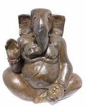 Ganesh - II, Sculpture by Tanmay Banerjee